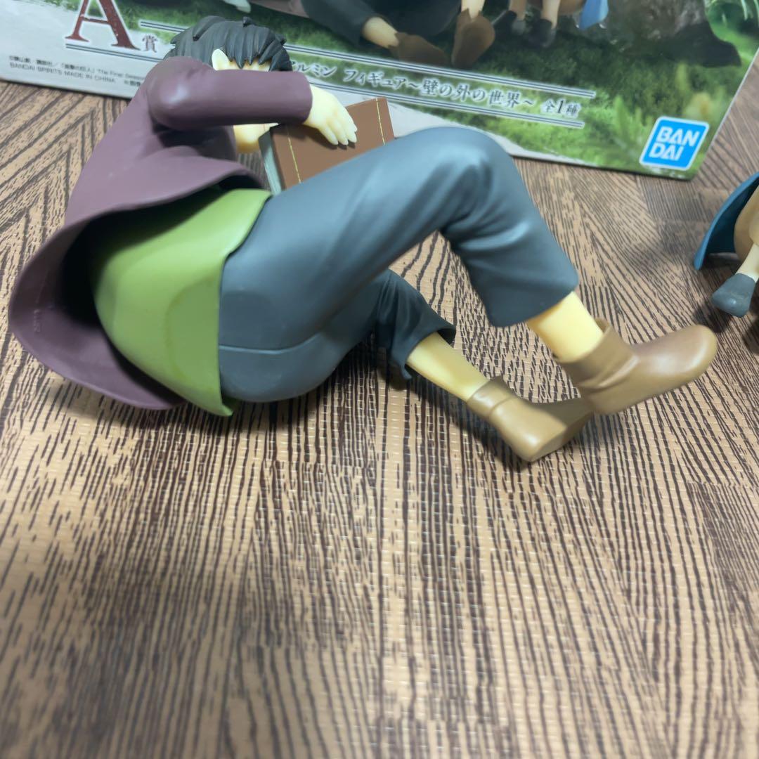 進撃の巨人 一番くじ　地ならし A賞 エレン・ミカサ・アルミン フィギュア