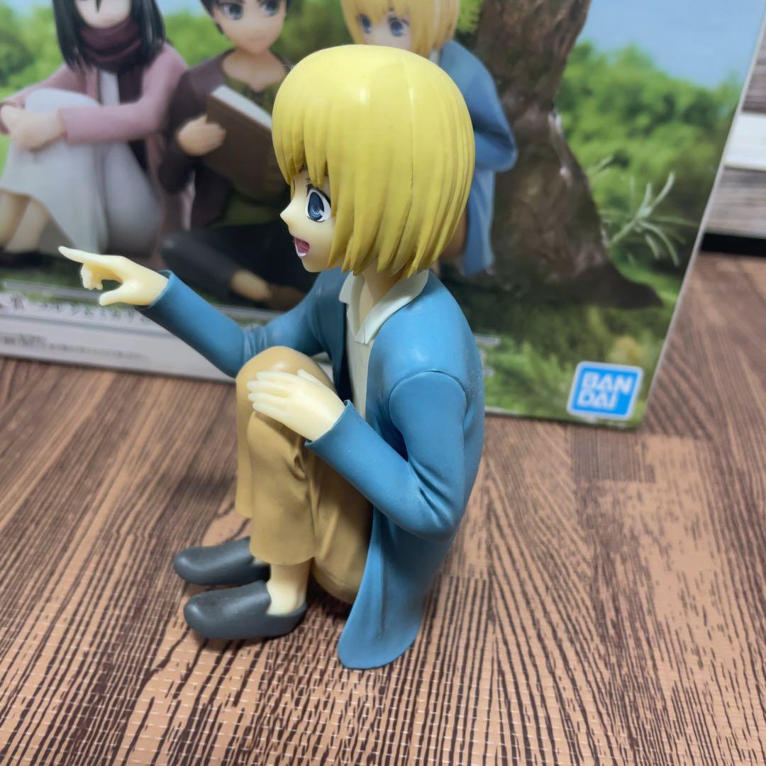 進撃の巨人 一番くじ　地ならし A賞 エレン・ミカサ・アルミン フィギュア