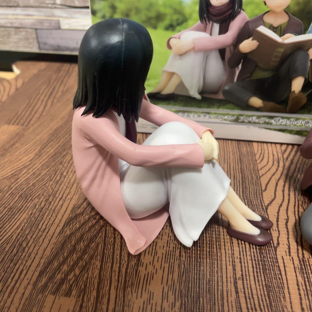 進撃の巨人 一番くじ　地ならし A賞 エレン・ミカサ・アルミン フィギュア