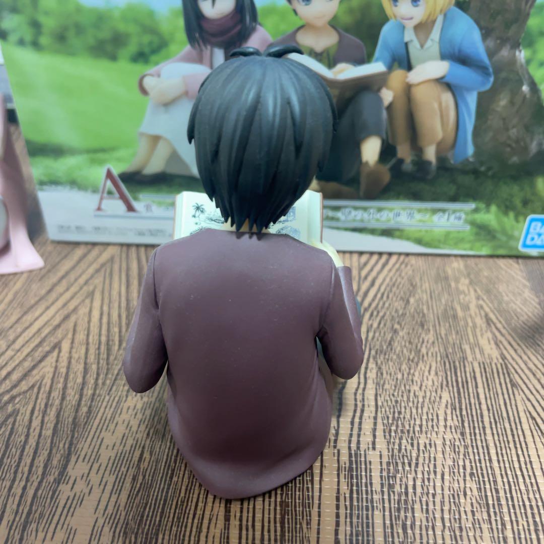 進撃の巨人 一番くじ　地ならし A賞 エレン・ミカサ・アルミン フィギュア
