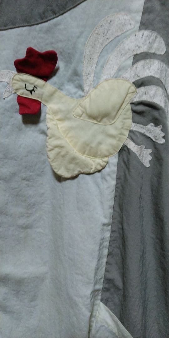 Patechino 割烹着 グレー ホワイト - メルカリ