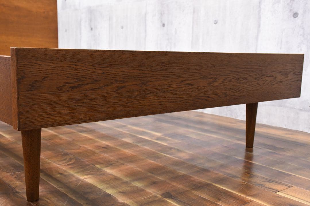 EIC11 美品 トラックファニチャー シングルベッドフレーム 24万 ナラ材