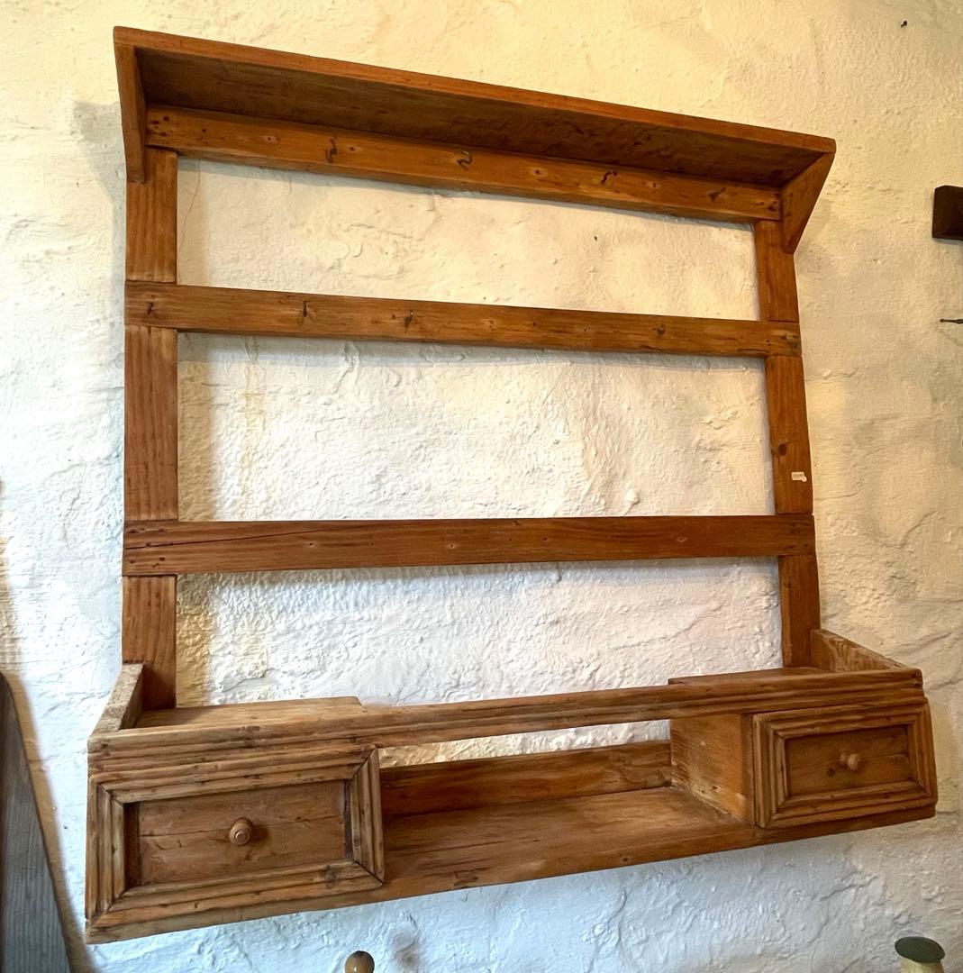 フランス　ヴィンテージ　ウォールシェルフ
