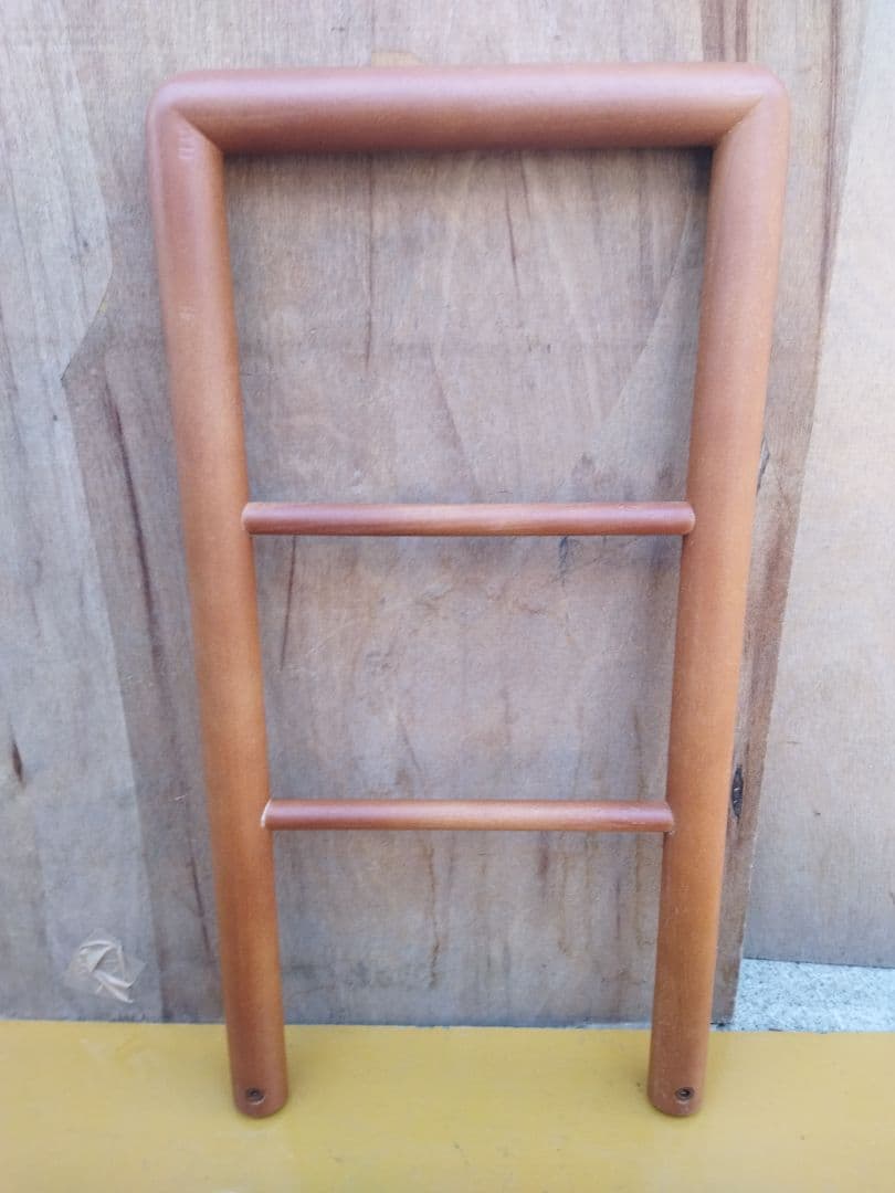 木製手すり付き　玄関踏み台　未使用品　組立説明書付き　補助