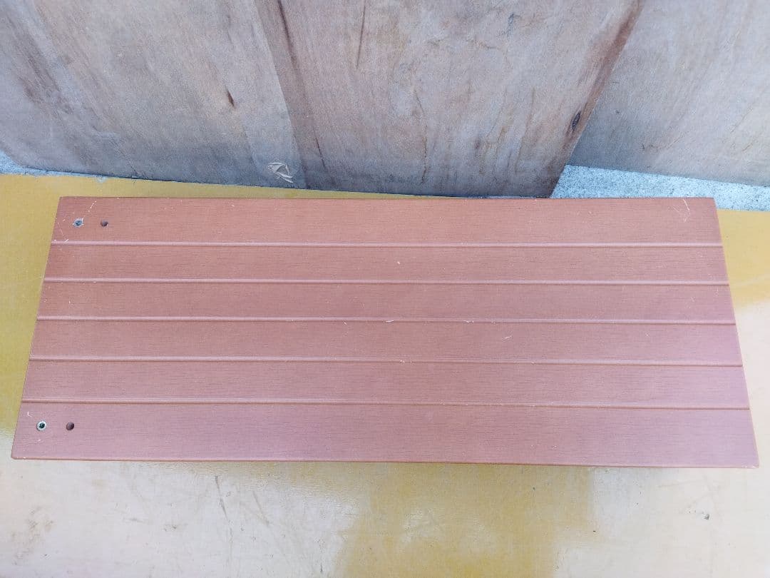 木製手すり付き　玄関踏み台　未使用品　組立説明書付き　補助