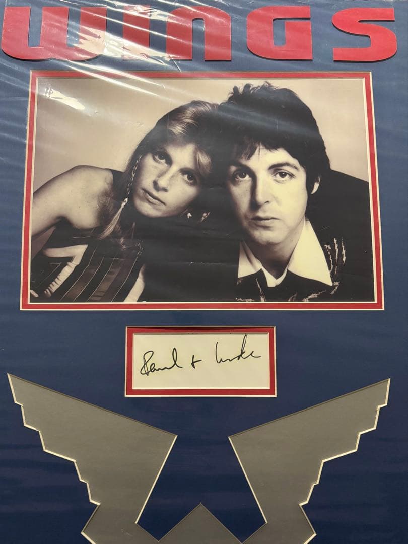 希少】Paul & Linda McCartney 直筆サイン入りアートワーク - メルカリ