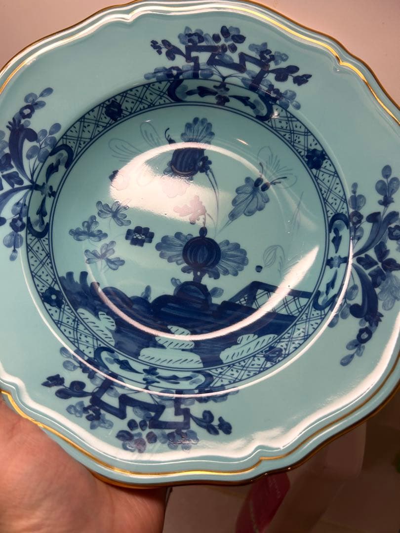 ジノリ 1735 パスタプレート 24CM アザレアの通販はau PAY マーケット