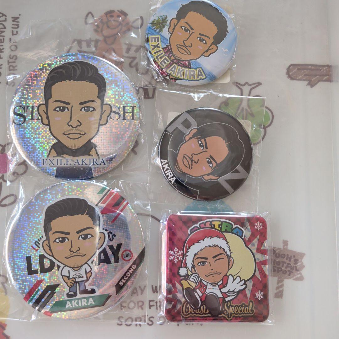 EXILE AKIRA 缶バッジ 5個セット - メルカリ