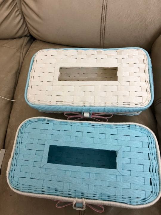 ecorin様　オーダーティッシュボックス、ゴミ箱