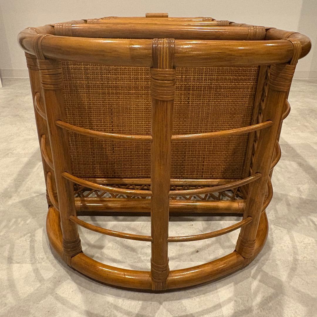 ラタンラック　アーチ型　オープルシェルフ