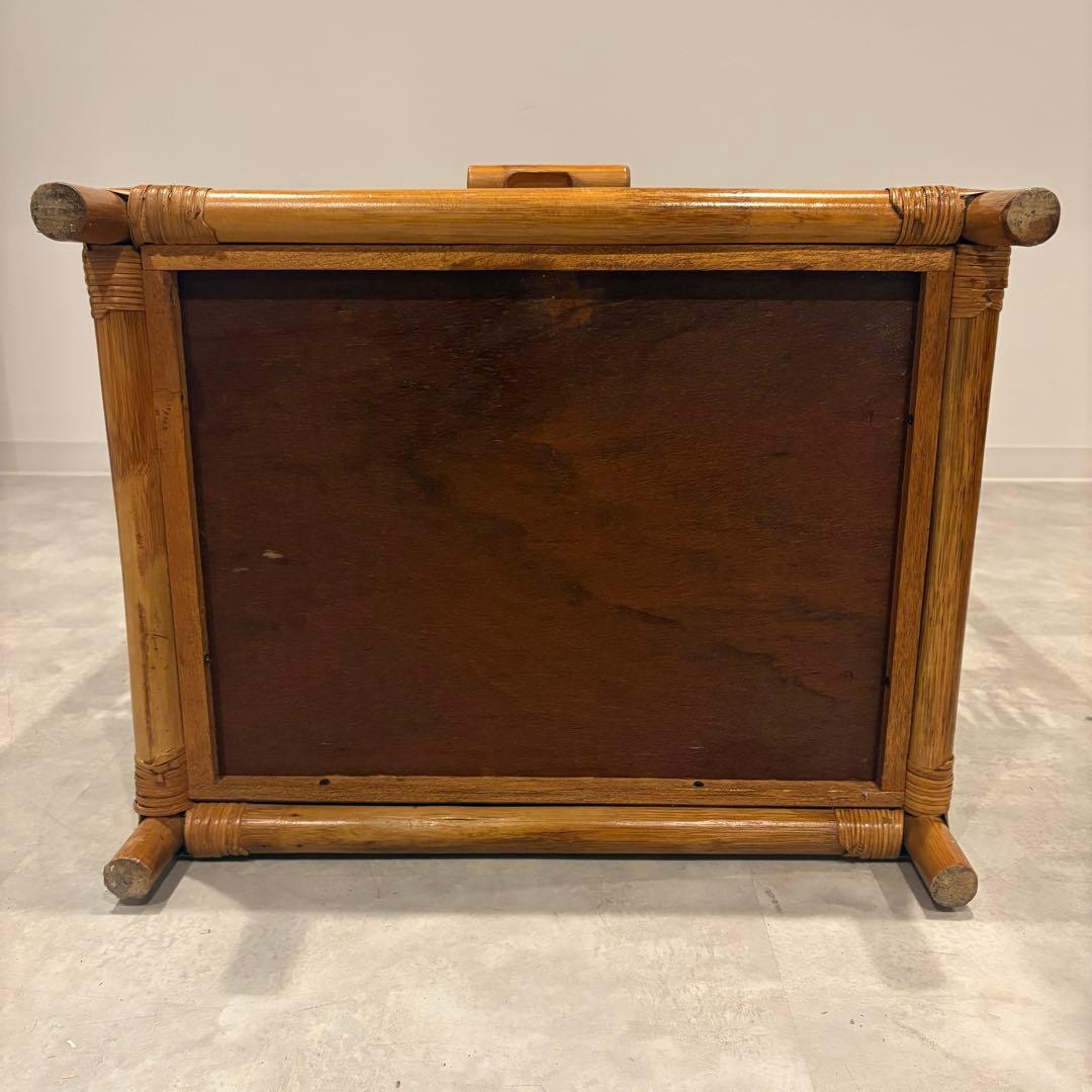 ラタンラック　アーチ型　オープルシェルフ