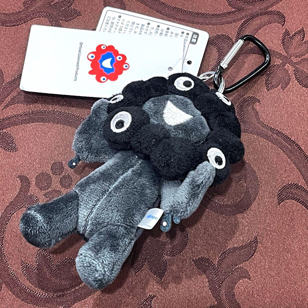 レア 大阪関西万博限定 カラビナ付き 黒ミャクミャク クロミャク 立ち