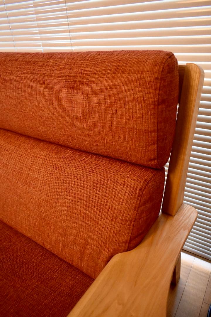 【定価25万円】モダンデザイン 2人掛けソファ（手渡し対応可）