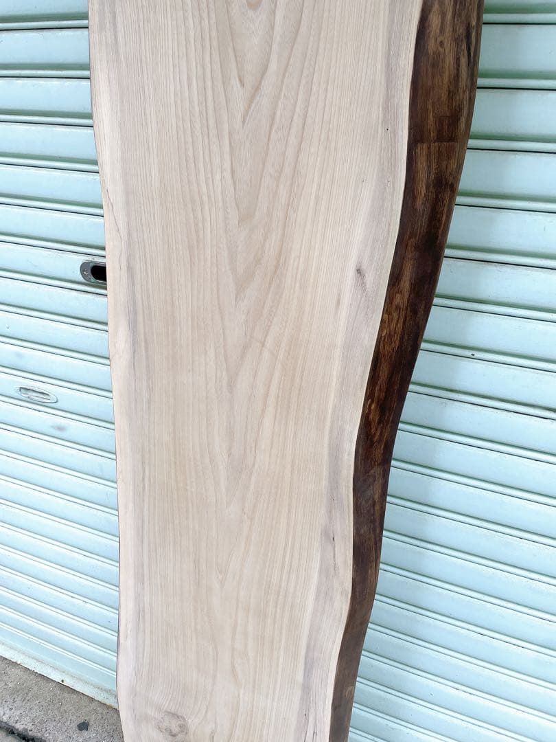 天然　クリ　一枚板　DIY材　木材　天板　テレビ台　無垢材　カウンターテーブル