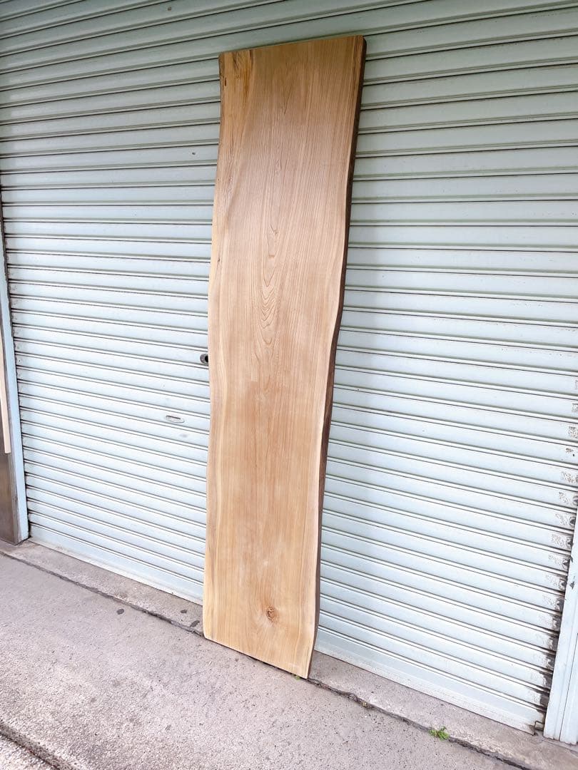 天然　クリ　一枚板　DIY材　木材　天板　テレビ台　無垢材　カウンターテーブル