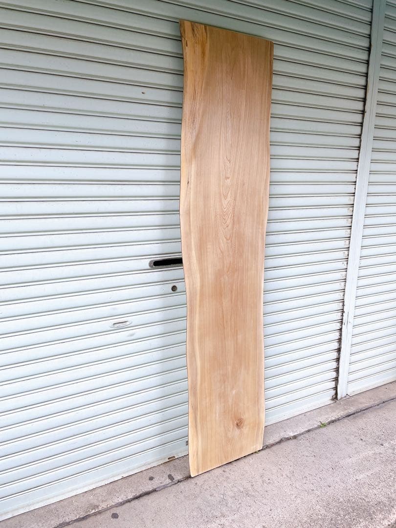 天然　クリ　一枚板　DIY材　木材　天板　テレビ台　無垢材　カウンターテーブル