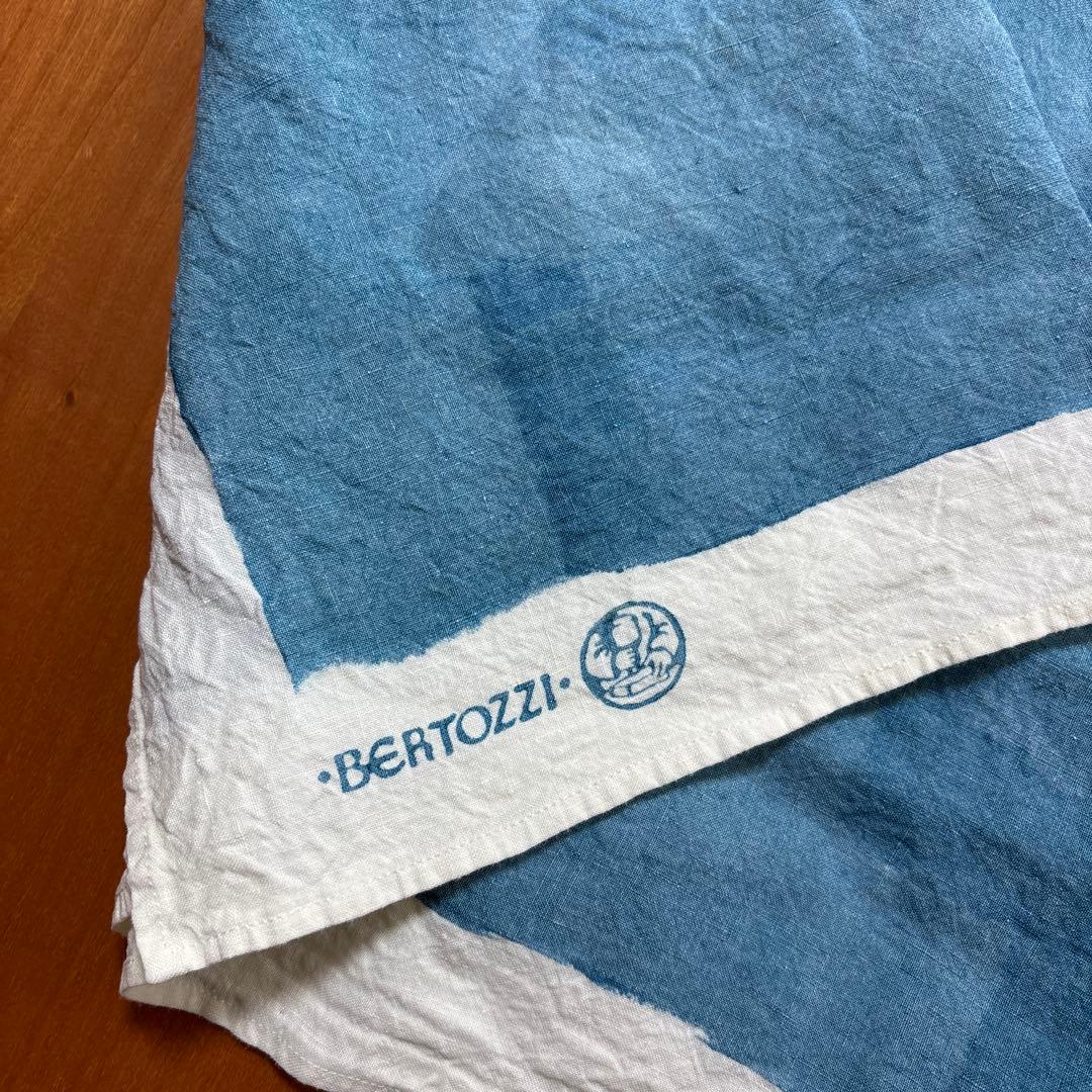 ベルトッツィ　BERTOZZI 手刷り　エプロン ピエノ　イタリア