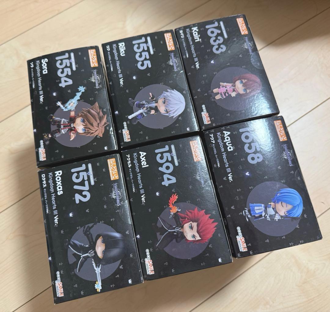 2/24限定出品 未開封 ねんどろいど ソラ リク ロクサス キングダム