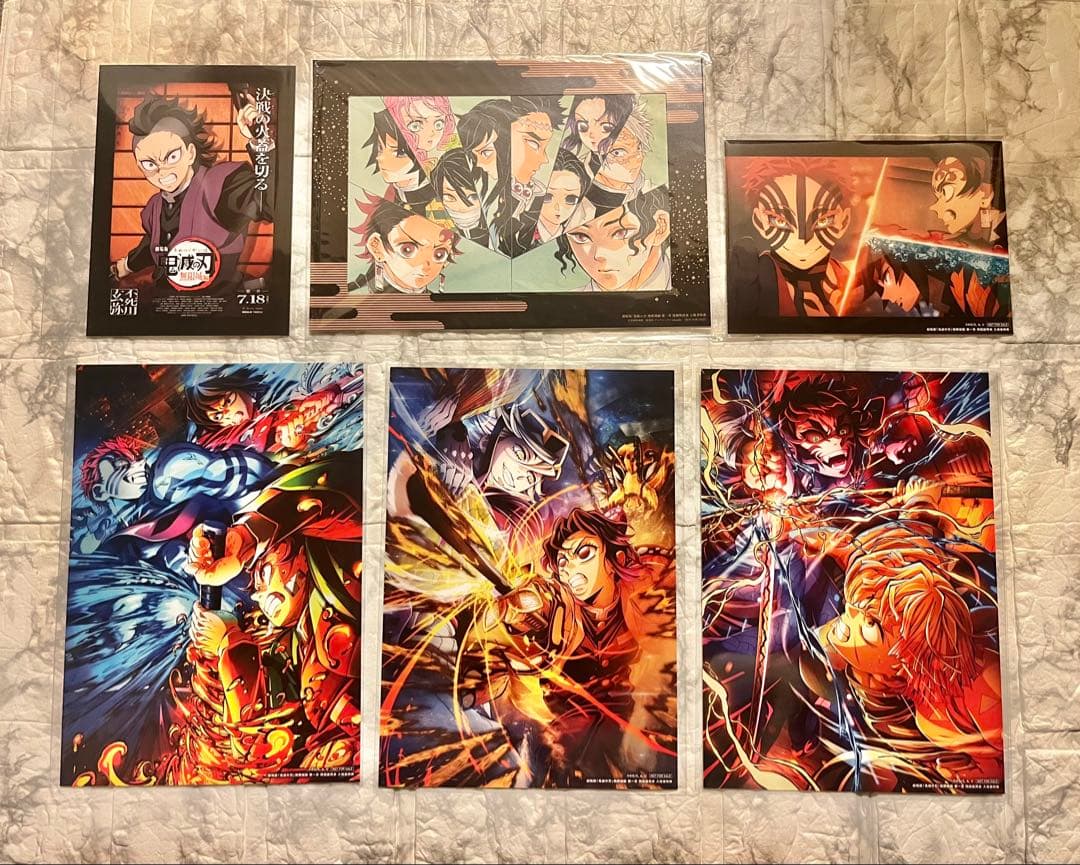 【鬼滅の刃】ムビチケ（使用済）無限城編 グッズまとめ売り【合計４０点】