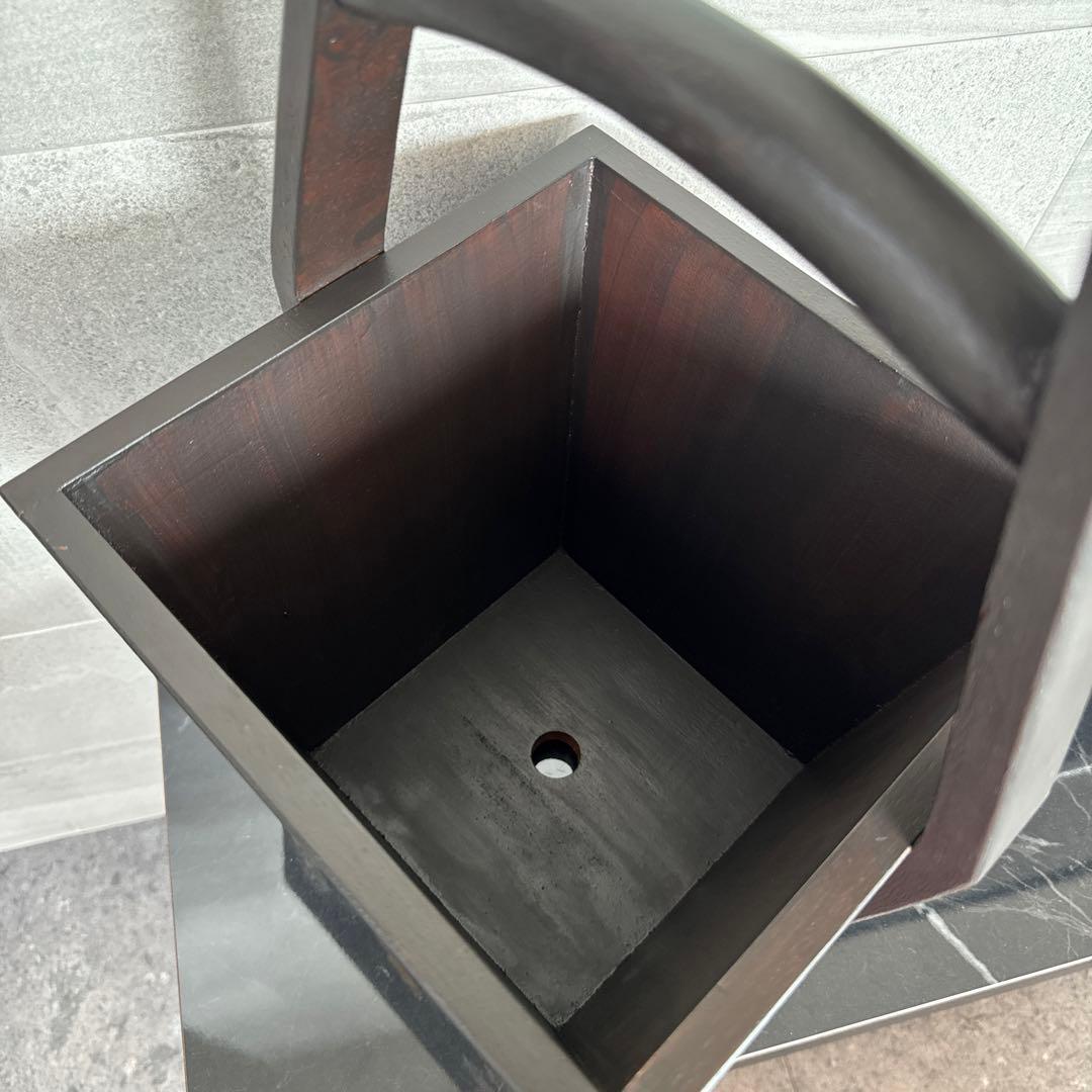 トールペイント(アッセンデルフト)持ち手付き鉢カバー