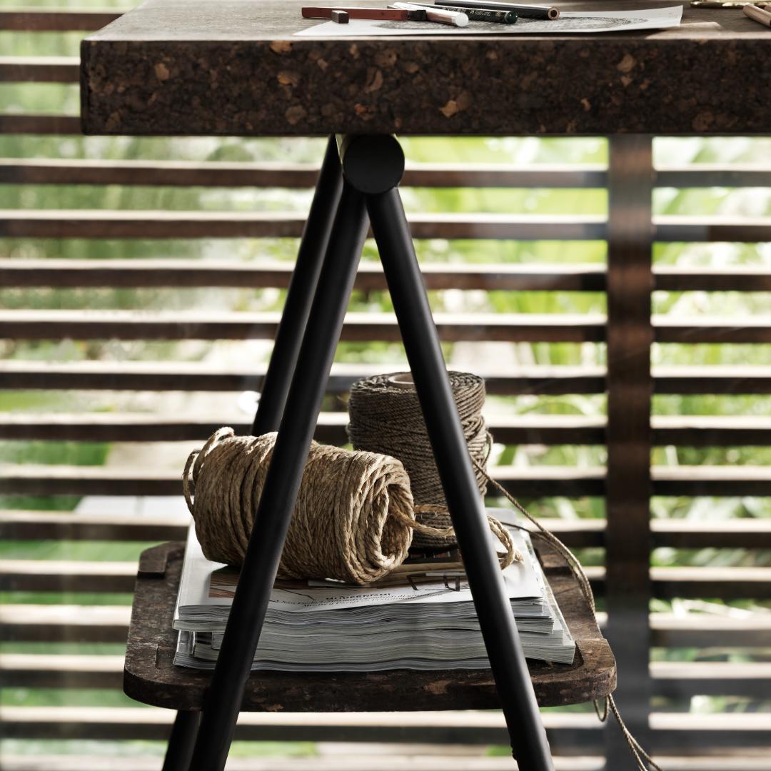 【djkunio】IKEA「SINNERLIG」コルク ダークブラウン