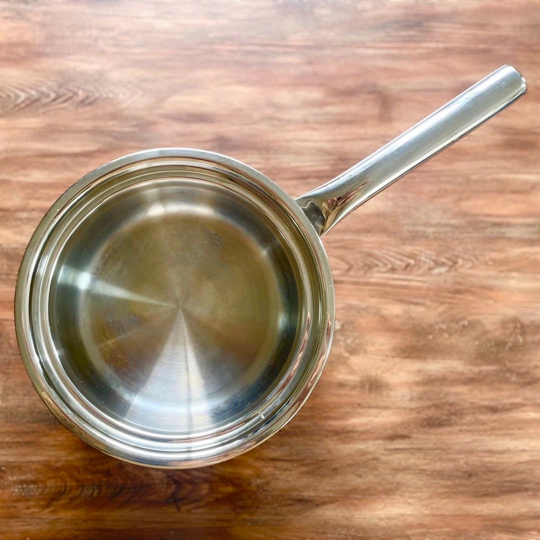 美品★アサヒ軽金属 あさひプリンセス鍋 2段セット 深鍋 浅鍋