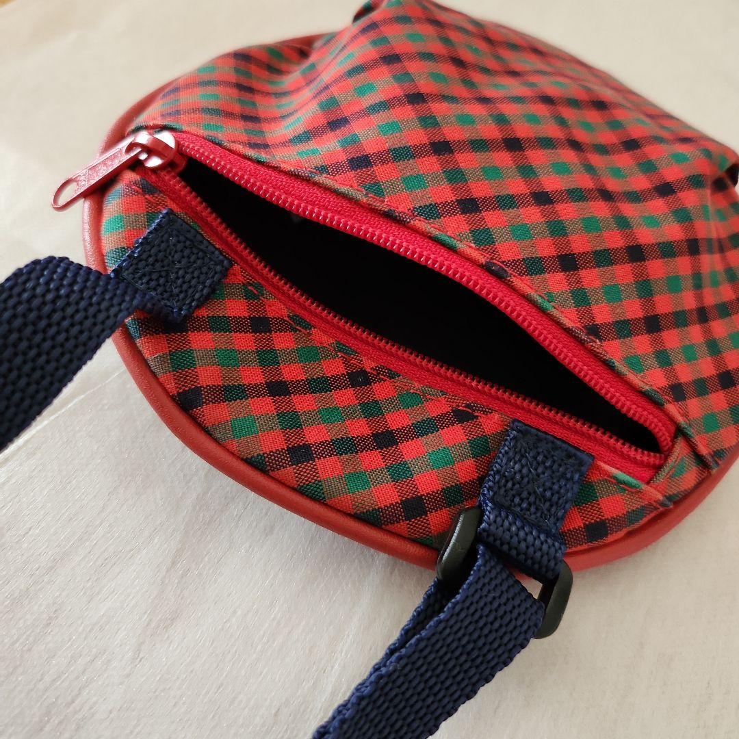 familiar ファミリア りんごポシェット ショルダー バッグ かばん