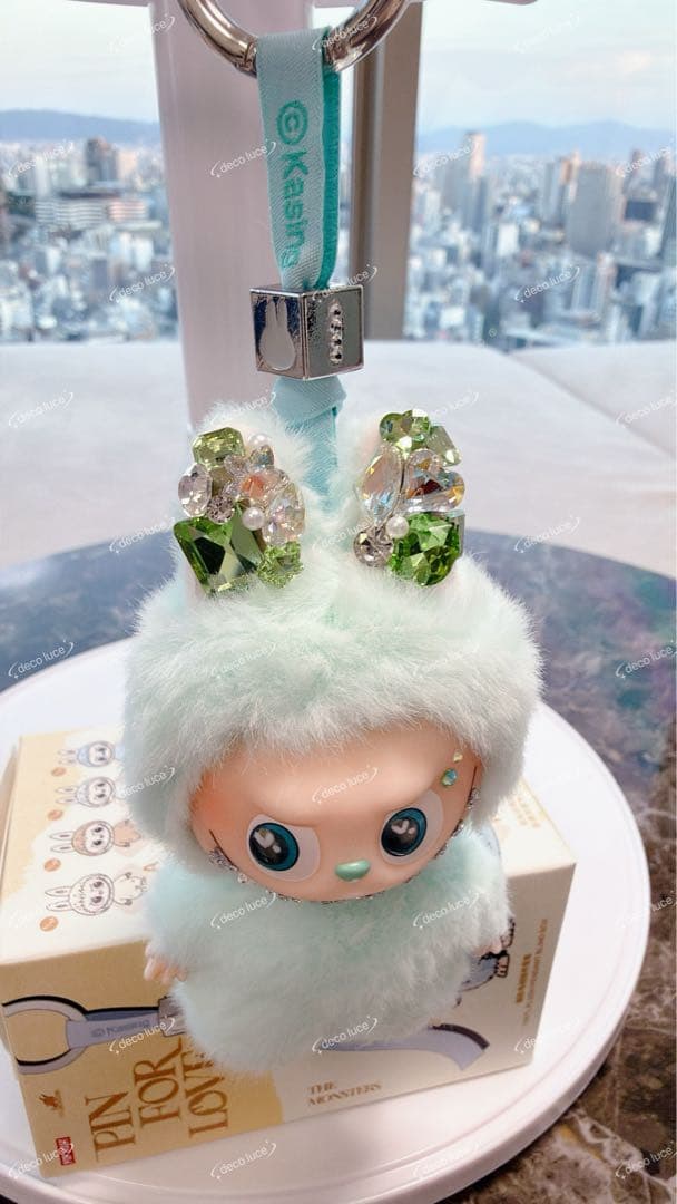 スワロフスキー イニシャル ラブブ エナジー PIN FOR LOVE I - メルカリ