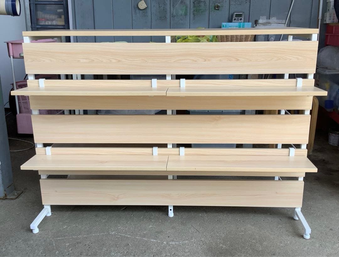 キッチンカウンター マルチラック 棚板取り外し可能