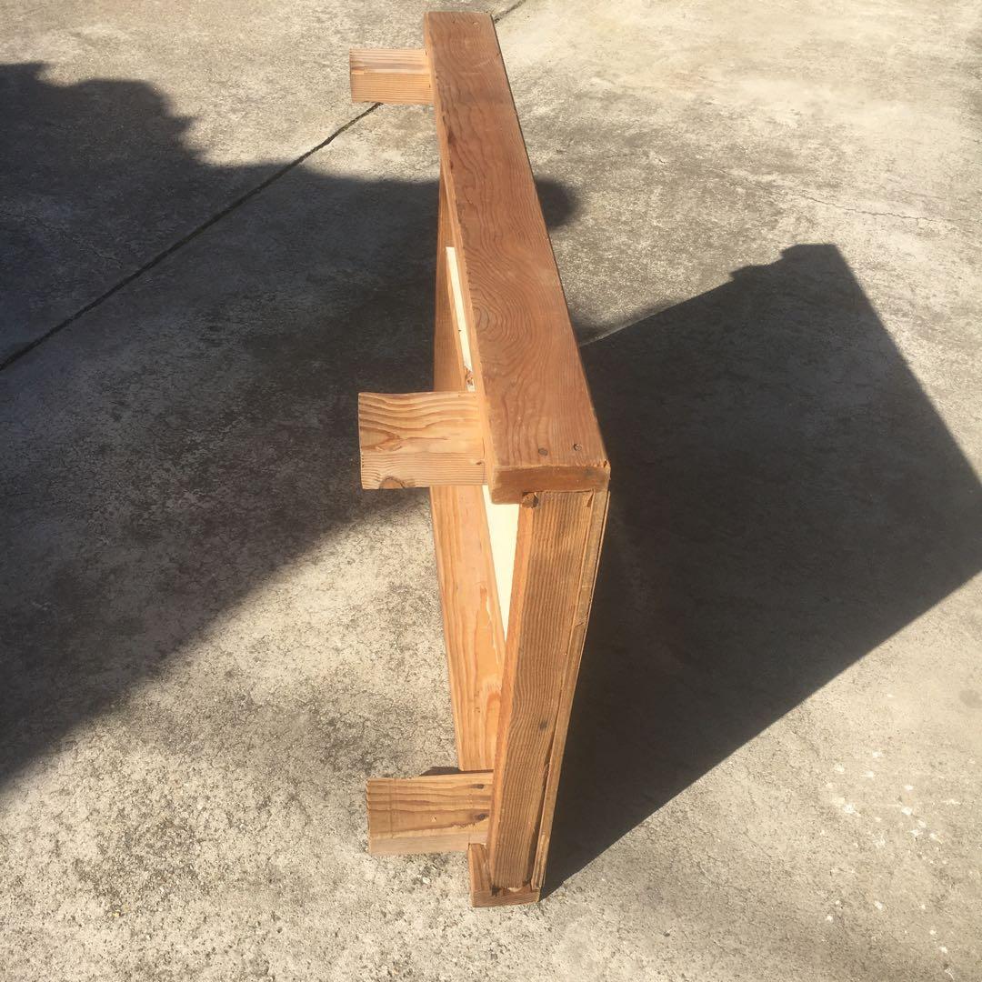 ローテーブル　センターテーブル　シャビー　縁台　飾り台　ステップ　縁側踏み台