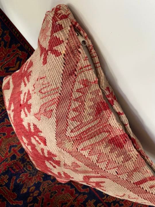 両面オールドキリム クッションカバー アンティーク
