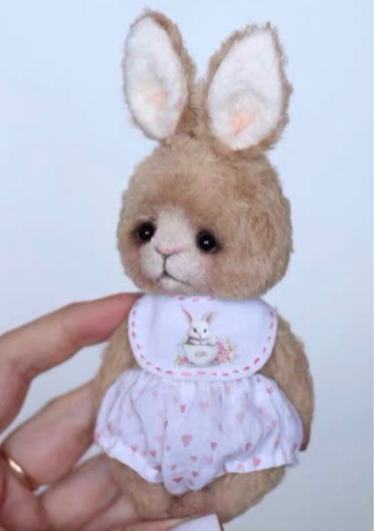 ベイビーバニー ロシア 海外作家様 テディベア アーティストベア うさぎ