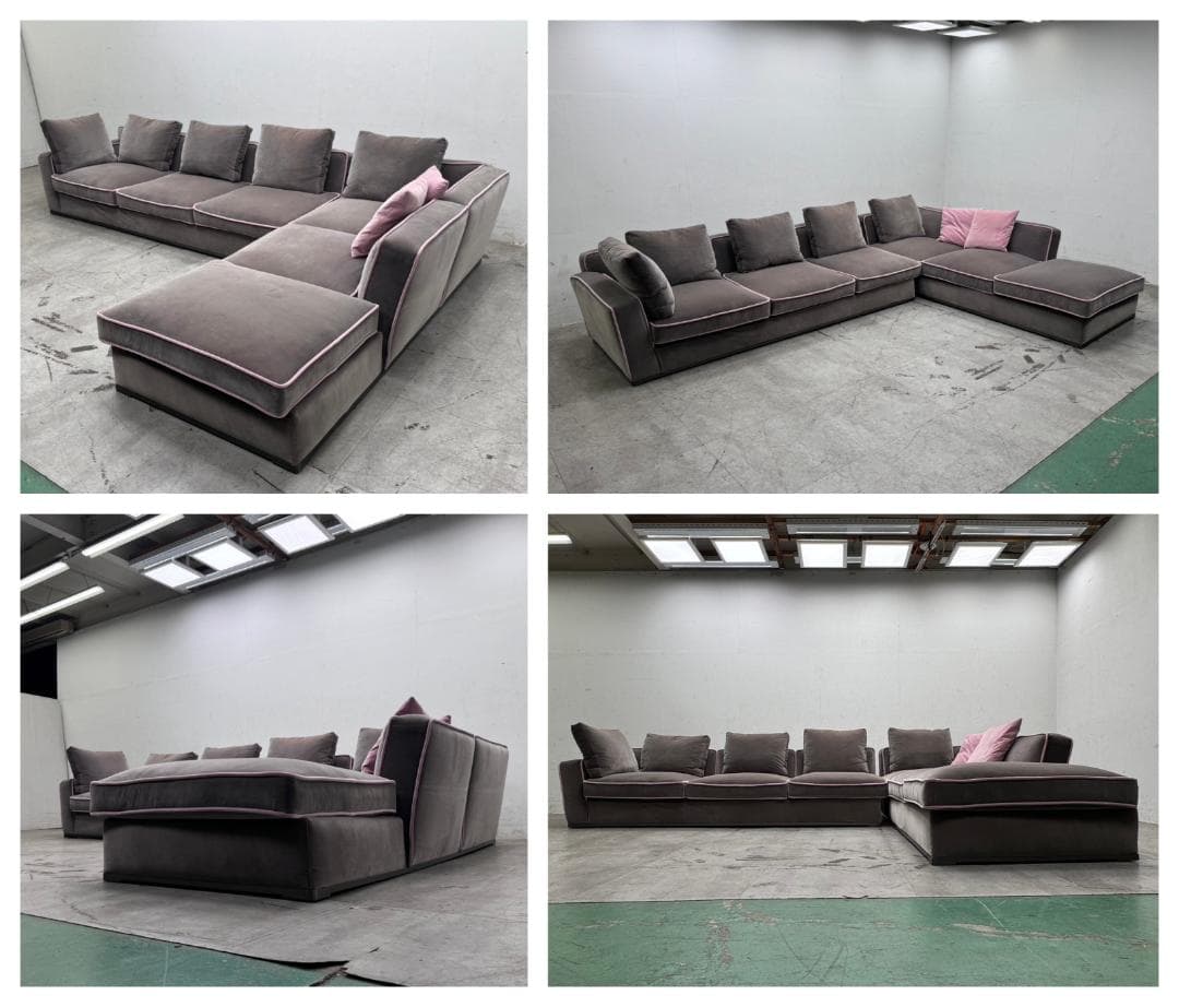 T5586☆展示品☆B&B ITALIA☆MAXALTO☆SOLATIUMソファ