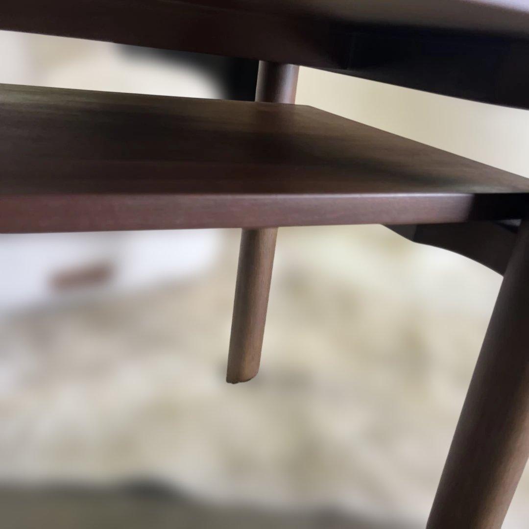 【無印良品】センターテーブル◆ウォールナット◇美品◆廃盤品