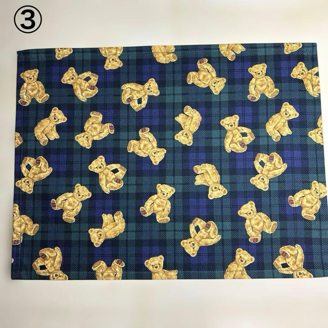 ランチョンマット30×40 さくらんぼ　水玉　リボン　ユニコーン　シマエナガ他