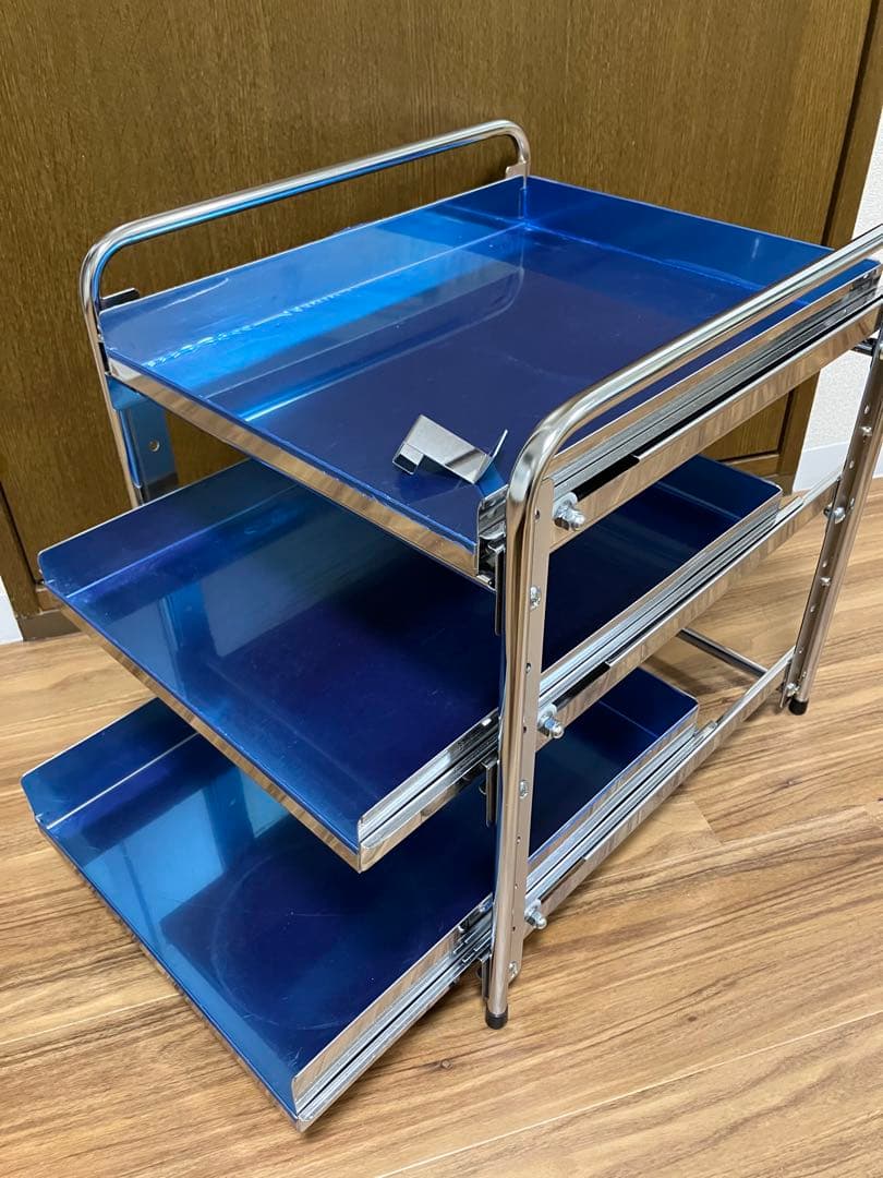 【日本製】 シンク下 収納ラック3段 幅35cm★美品