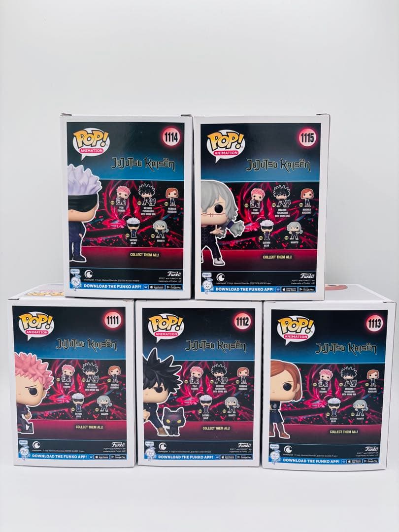 【新品・超お得セット】Funko Pop! 呪術廻戦-フィギュアセット