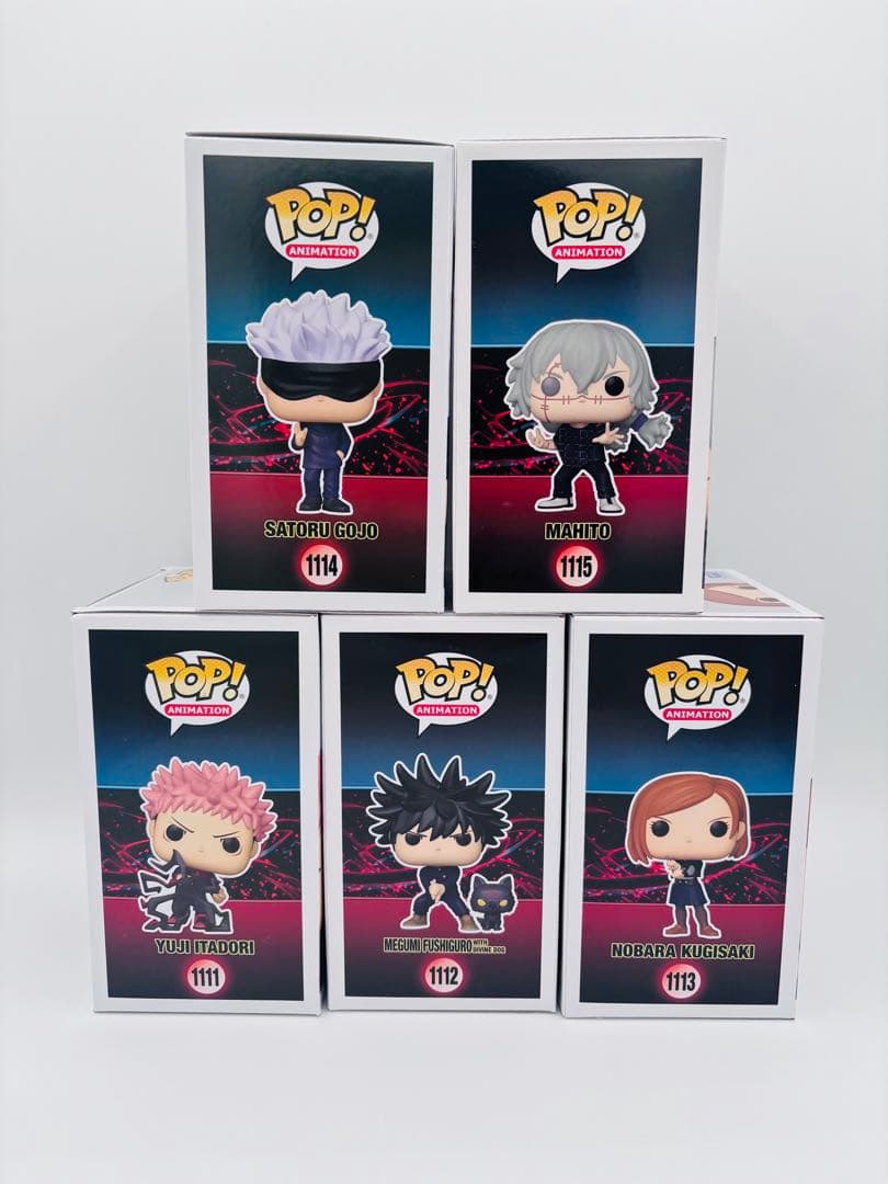 【新品・超お得セット】Funko Pop! 呪術廻戦-フィギュアセット