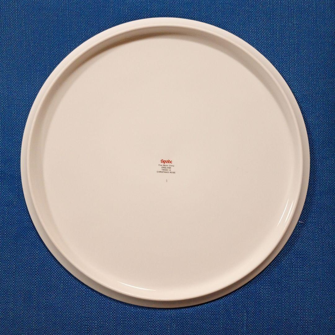 スポード　クリスマスローズ　ガトープレート　28cm　新品未使用