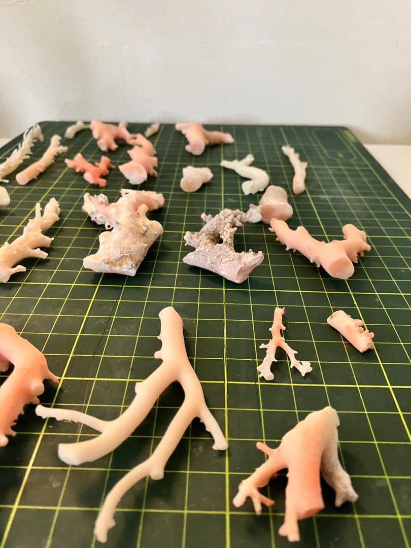 珊瑚　白珊瑚　桃色珊瑚　セット216g 素材　ハンドメイド
