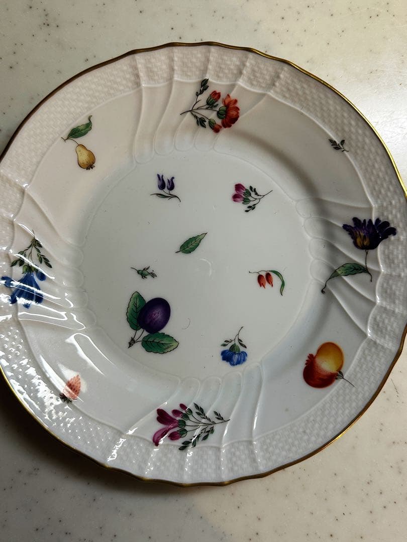 新品未使用、リチャードジノリ　カップ&ソーサー&デザート皿トリオ、送料無料