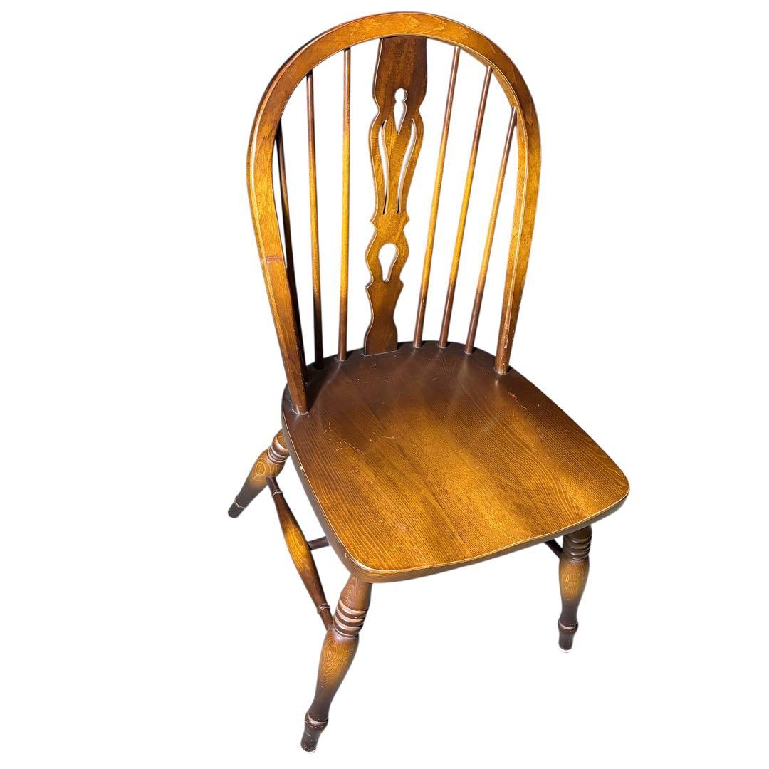 希少 飛騨産業 キツツキ ダイニングチェア ウィンザーチェア