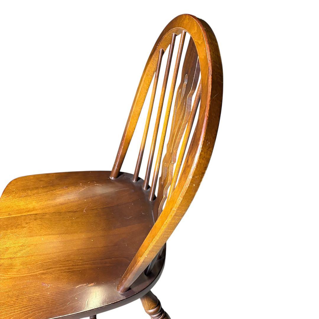 希少 飛騨産業 キツツキ ダイニングチェア ウィンザーチェア