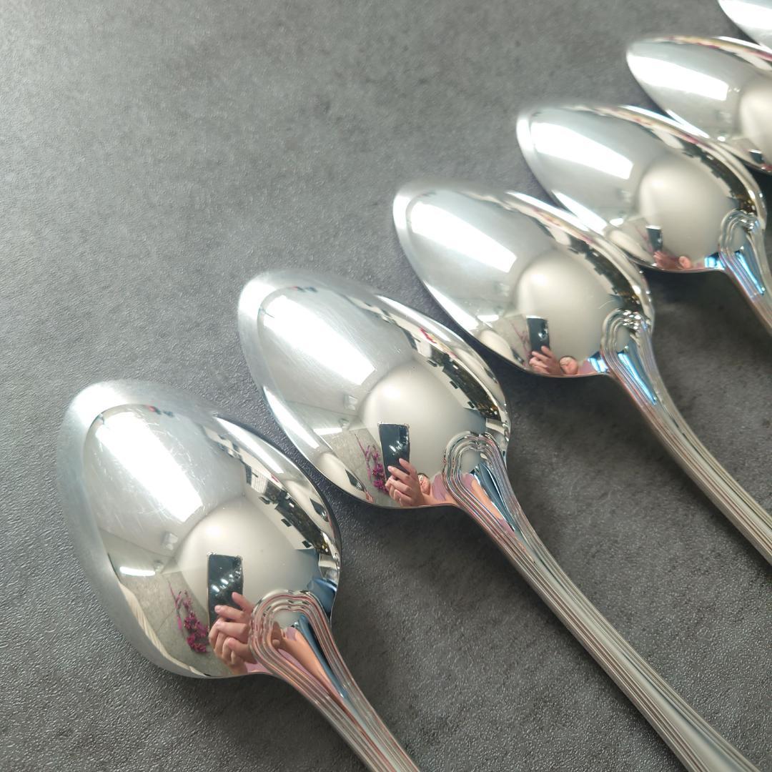 希少 美品 クリストフル スパトゥール テーブルスプーン 6点