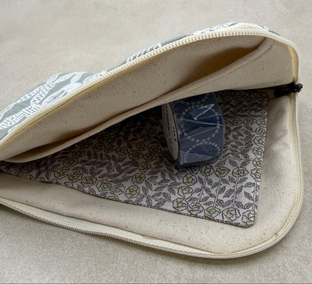 ミナペルホネン ハンドメイド マルチポーチ 211Ⓑ