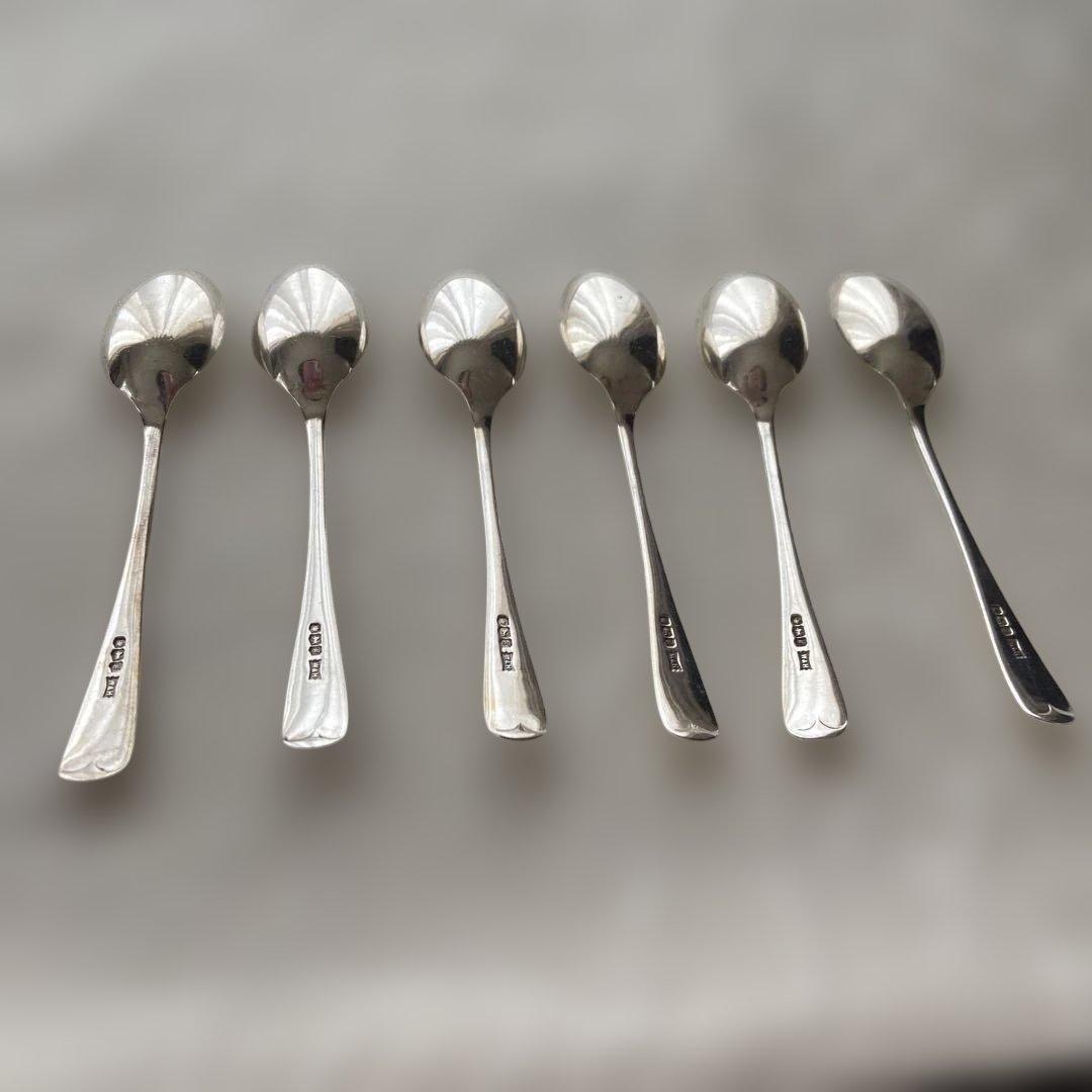 Walker＆Hall イギリス　アンティーク　銀スプーン