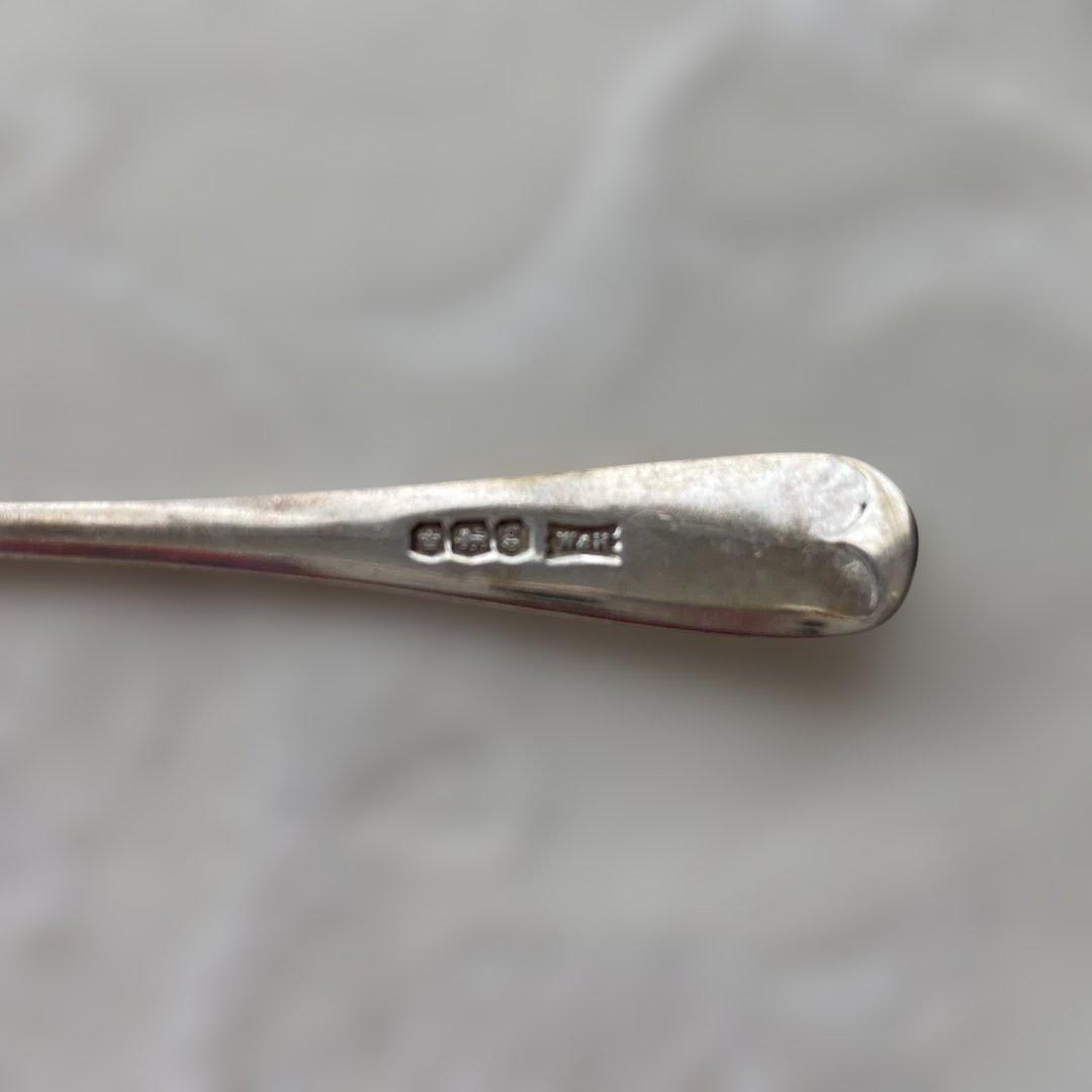 Walker＆Hall イギリス　アンティーク　銀スプーン