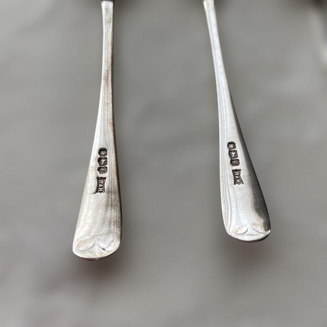 Walker＆Hall イギリス　アンティーク　銀スプーン