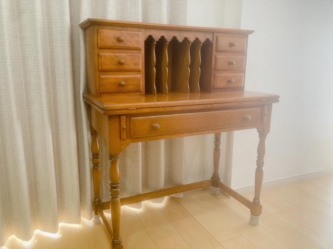 【引き取り限定】横浜クラシック家具 ダニエル / ライティングデスク / 書斎机