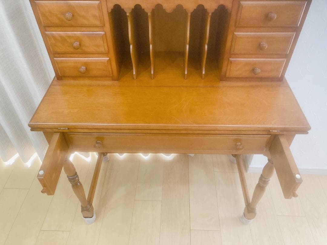 【引き取り限定】横浜クラシック家具 ダニエル / ライティングデスク / 書斎机